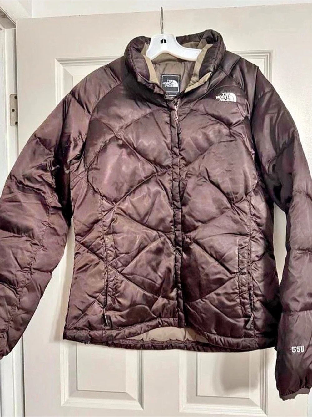 The North Face Brown Puffer Jacket